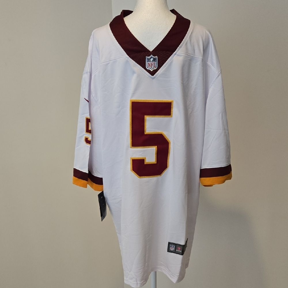 NWT! Nike Men's Washington Commanders Jayden Daniels #5 Football Jersey